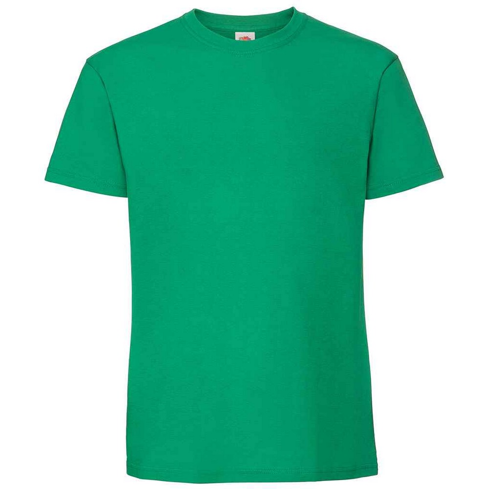 Fruit Of The Loom Herren Premium T-Shirt (Irisches Grün) Image