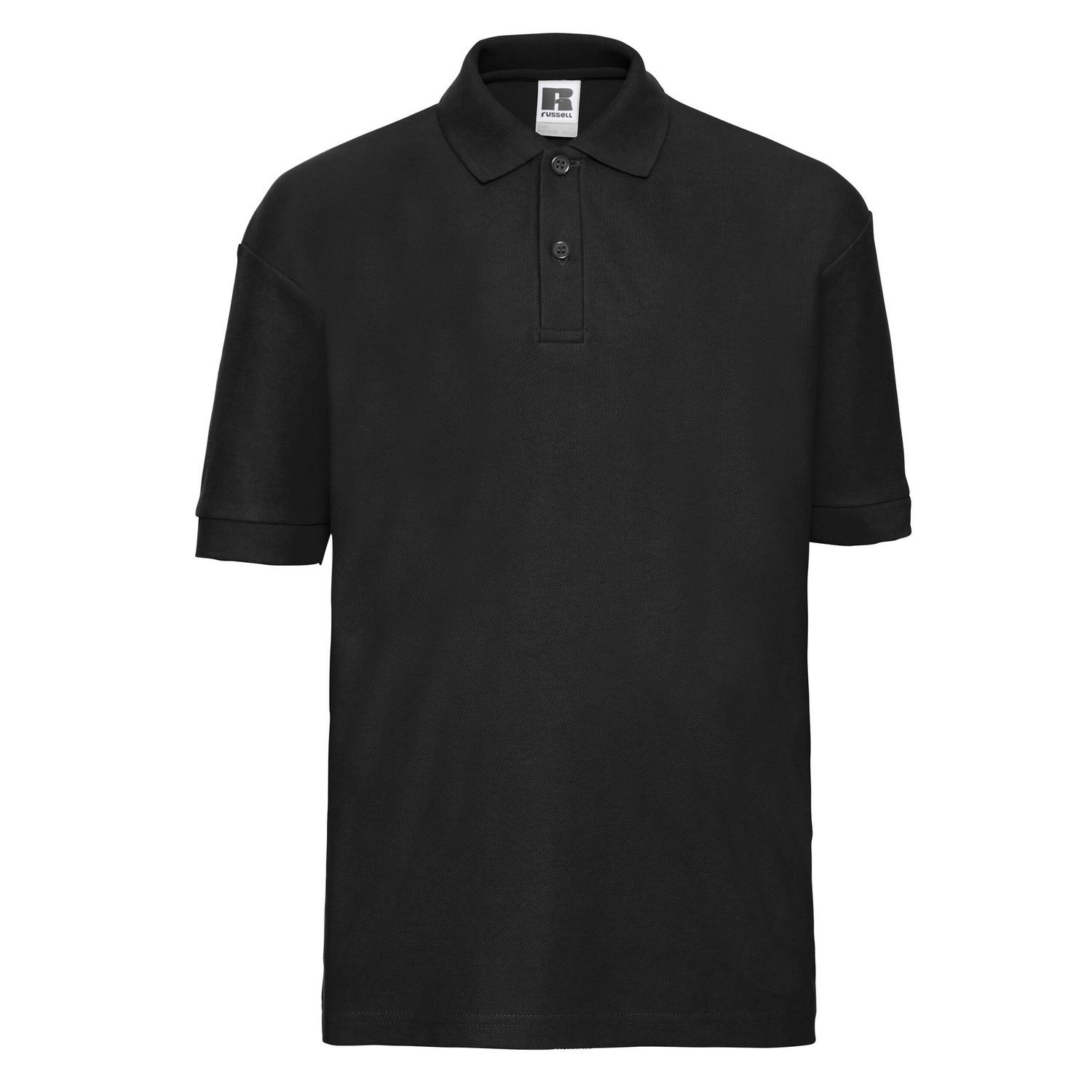 Russell - Poloshirt für Kinder (Schwarz) Image
