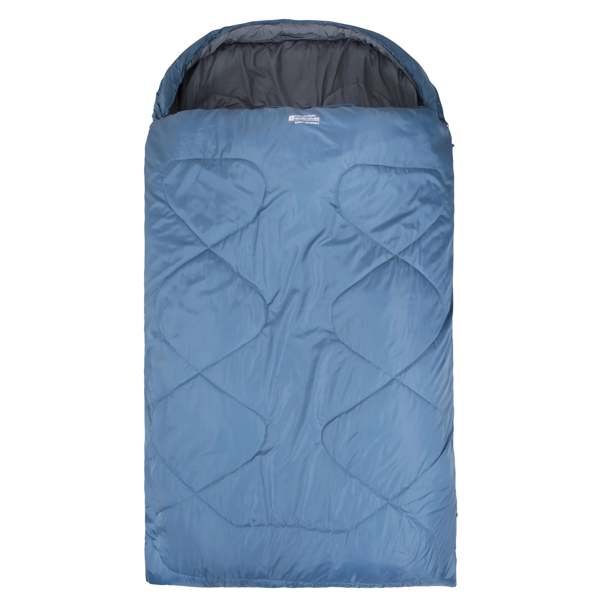 Mountain Warehouse - Schlafsack "Summit 250", Doppelbett (Dunkelgrau) Image