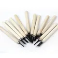 Set di scalpelli per intaglio del legno da 12 pezzi per taglio base e lavorazione del legno dettagliata Kit di coltelli per sgorbie per utensili manuali fai-da-te