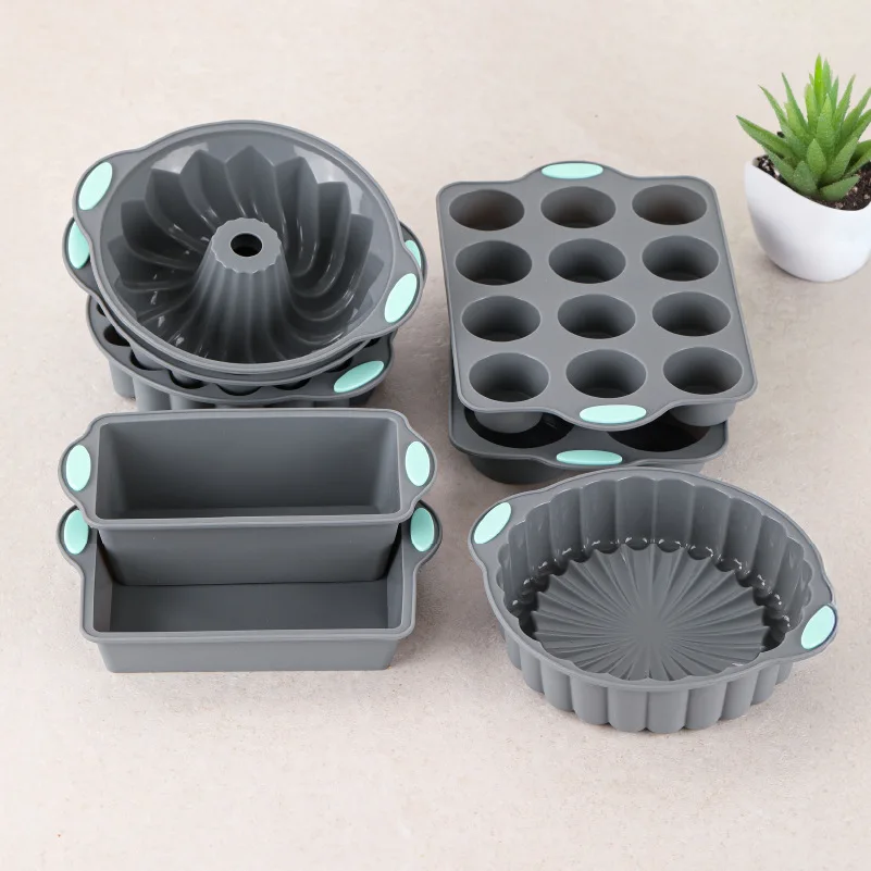 Stampo per torta in silicone resistente alle alte temperature, biscotto in chiffon, tazza per muffin tostati, stampo per torta antiaderente, stampo da forno