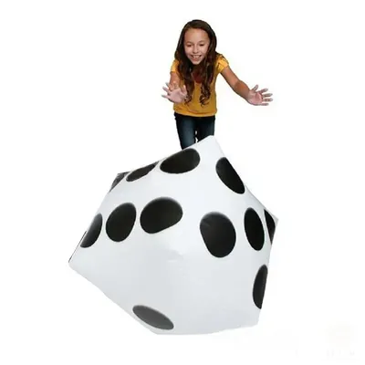 Funny Outdoor Inflatable Dice 28*28cm Pool Party Games Entertainment Dot Diagonal Giant Child Adults