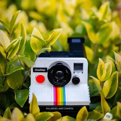 Creative series Polaroid camera men and women collection retro building toys boys and girls gifts