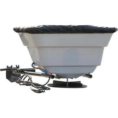 80 LB ATV/UTV Broadcast Spreader - 12-Volt Heavy Duty Motor - Salt, Seed, Fertilizer & More -