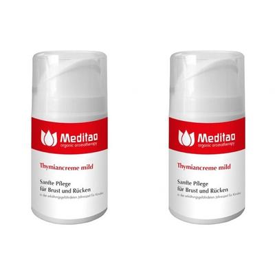 2x Meditao Thymiancreme mild 2x50 ml Creme Image