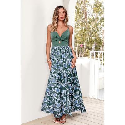 Sweet Posy Floral Maxi Dress