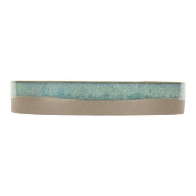 Cosy & Trendy Basalt 9 3/8" Ocean Green Stoneware Plate - 6/Case