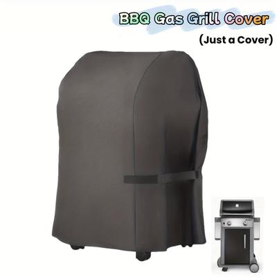 TEMU Grill Cover, Universal Outdoor Protective Cover Bbq Gas Grill Cover, Fade Resistant Gas Grill Cover Compatible With - Nexgrill, , Nexgrill And More Grills - Black Image