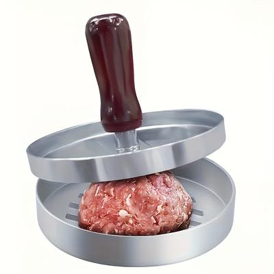 TEMU 1 Hamburger Press Machine, 1 Hamburger Patty Mold, Grilling Rack For Barbecuing Meat, Beef, Cheese, And Vegetable Hamburger Machine. Image