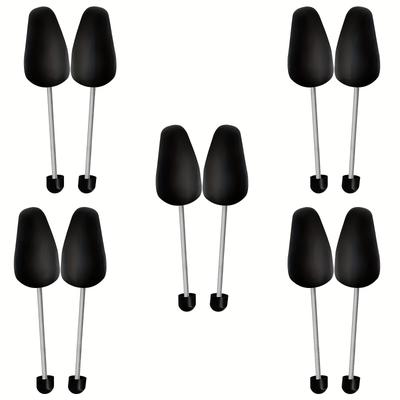 TEMU 10pcs Men' Adjustable Spring Shoe Stretchers With Metal Wrinkle-resistant Support For & Sports Shoes, For Home Use