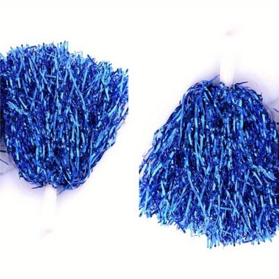 TEMU 10pcs Sparkling Cheerleading Pom Poms - Lightweight & , Dance , & Sports Games Image