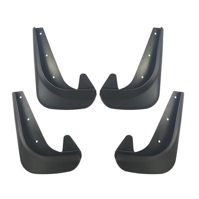 TEMU 4pcs Universal Car Mud Flaps Splash Guards, Mud Guards For Front And Rear Wheels, Vehicle Mud Guard Accessories, Suitable For Outdoor Travel, Long Distance Travel Image