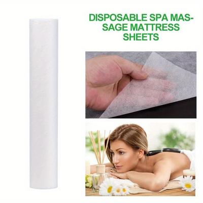 TEMU 100pcs Disposable Sheets, Hygienic And Comfortable, Suitable For Massage, Beauty, Tattoo Image