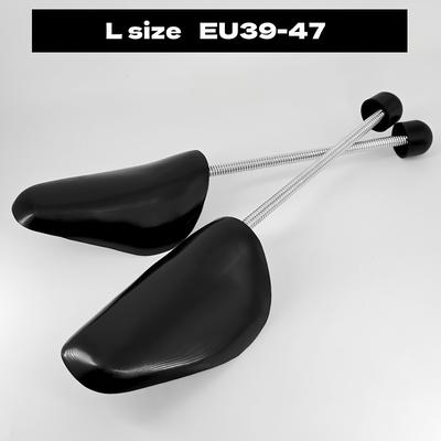 TEMU 2-pack Spring Adjustable Shoe Lasts, Anti-wrinkle Sneaker & Leather Boot Shoe Tree Expanders, Plastic Material, Prevents Deformation, Suitable For Men's & Women's Shoes Image