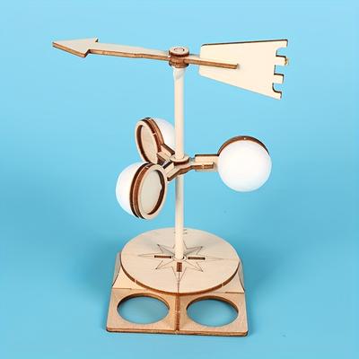 TEMU Making A Diy Wind Vane: Students Create A Wind Instrument Materials For Science Projects. Image