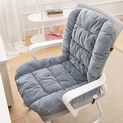TEMU [soft Machine Washable Chair Cushion]polyester Chair Cushion Set For Office And Home Use - Soft And Warm, Backrest And Seat Pad With Waist Support For Living Room, Dining, And Office Chair Image