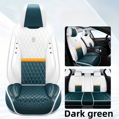 TEMU 5 Car Set Car Cushion Pu Car Universal Car Set -for Image