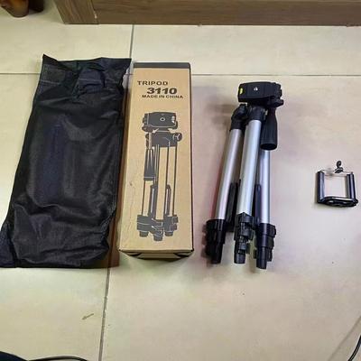 TEMU Portable Aluminum Tripod With Bag, Flexible Travel Camera Tripod, Compact And Lightweight Dslr Camera Stand Image