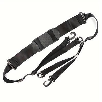 TEMU 1pc Heavy-duty Skateboard And Scooter Transporter Strap - Ultra-comfortable Shoulder Strap For Effortless Lifting, Easy Carrying, And Load-bearing Support - , Adjustable, And Padded For Image