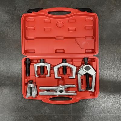 TEMU 5pcs Ball Joint Puller Set, Material, Car Ball Head Remover Tool Kit For Lower Arm Tie Rod Ball Head Disassembly Image