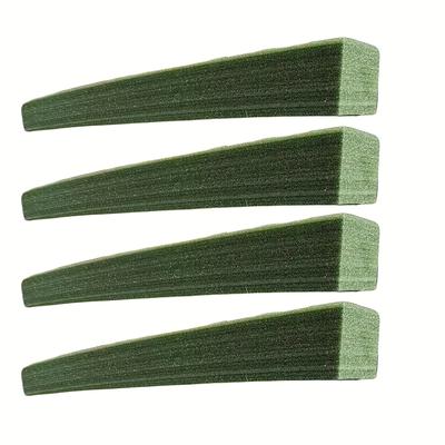 TEMU 4pcs High-density Blocks For Weddings, Parties, Events - Durable, Lightweight & Easy-to-use Flower Arrangement Foam For Indoor/outdoor Decor, Bouquet Accessories Image