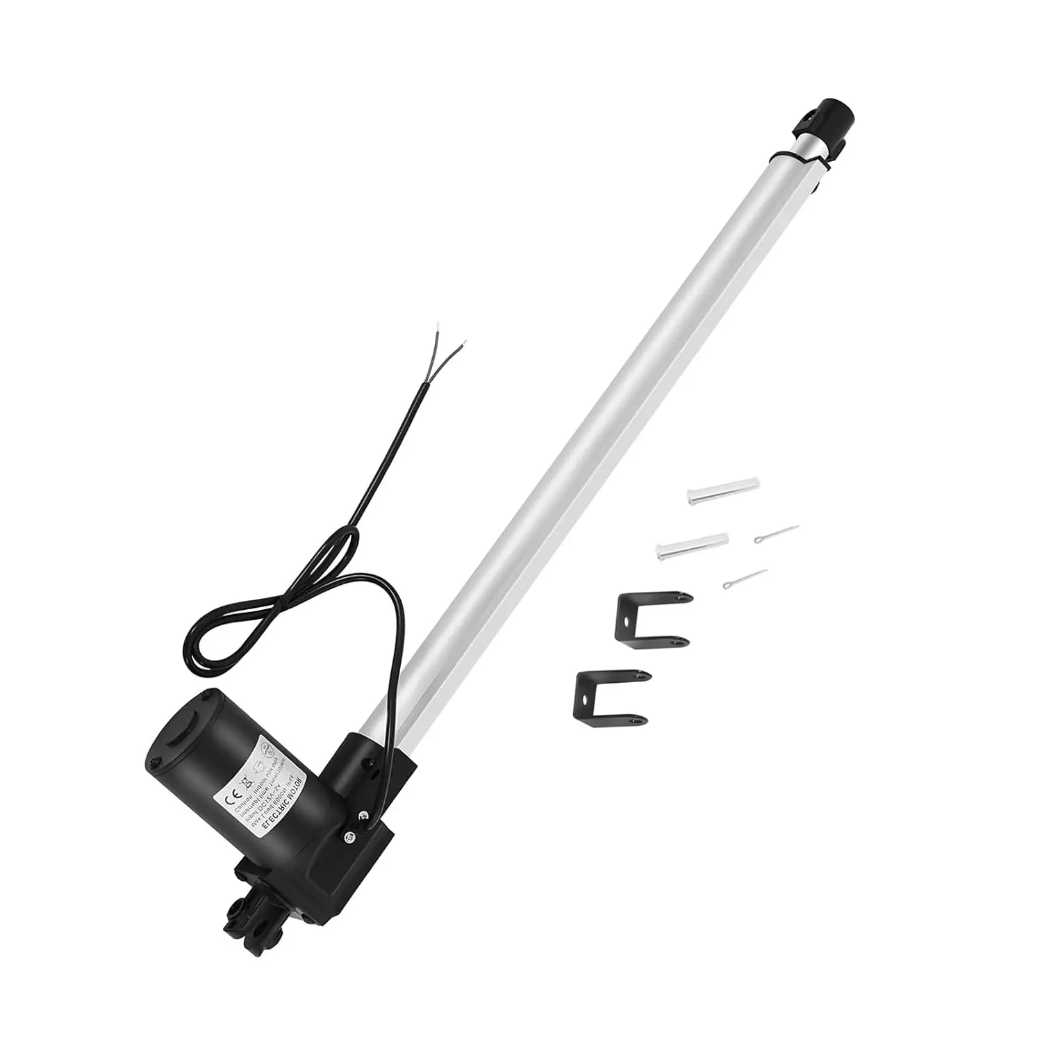 20-Zoll-Hub-Linearantrieb, IP44, wasserdicht, robust, 12 V, maximaler Hub mit Montagehalterungen für die industrielle elektrische Tür Image