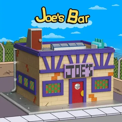 1748PCS Alte Joe Bar Bausteine Retro Bar tanzfläche MOC Modell Ziegel Desktop Dekoration Dit Spielzeug Für Kinder Urlaub geschenke Image