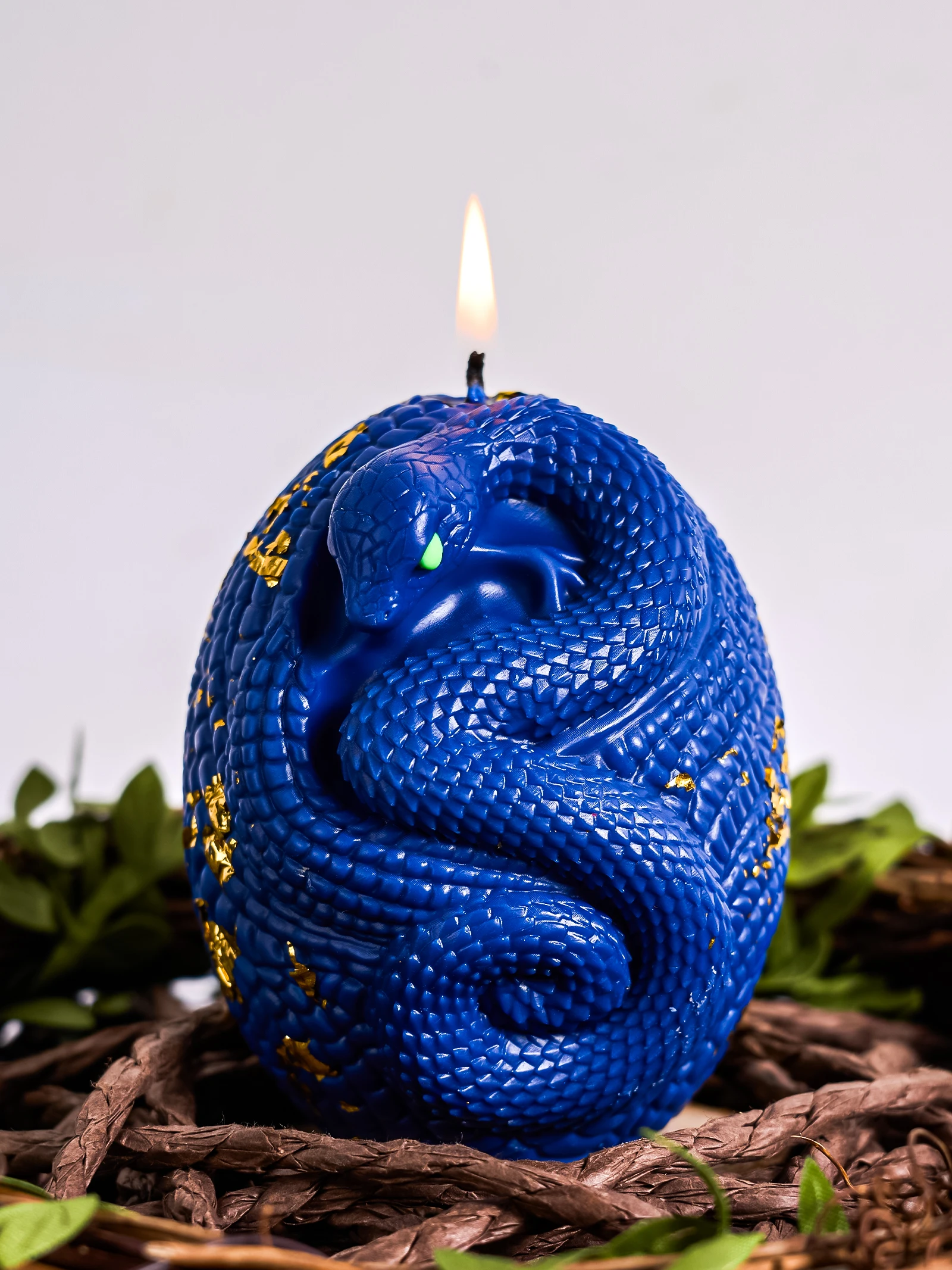 3D Spirale Schlange Ei Relief Kerze Silikon Form Kreative Schlange Ei Handgemachte Seife Harz Zement Gips Formen Wohnkultur Handwerk Image