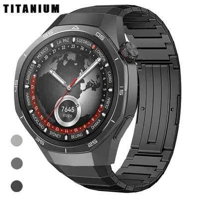 Luxus Titan Legierung Armband Für Huawei Uhr GT5 Pro Keine Lücken Metall Armband Für Huawei Uhr GT5 Image