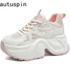 Autuspin Größe 33-40 Frauen Spitze Retro Turnschuhe Sommer Mode Outdoor Running Freizeit schuhe Frau