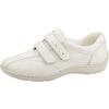 Klettschuh WALDLÄUFER "HENNI", Damen, Gr. 4,5 (37,5), weiß (sanftes weiß), Nappaleder, unifarben, sportlich, Schuhe, Slipper, Komfortschuh, Bequemschuh mit Klettverschlüsse, H-Weite
