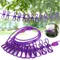 Retractable Portable Clothesline For Travel, Clothing Line With 12 Clothes Clips, Indoor Laundry
