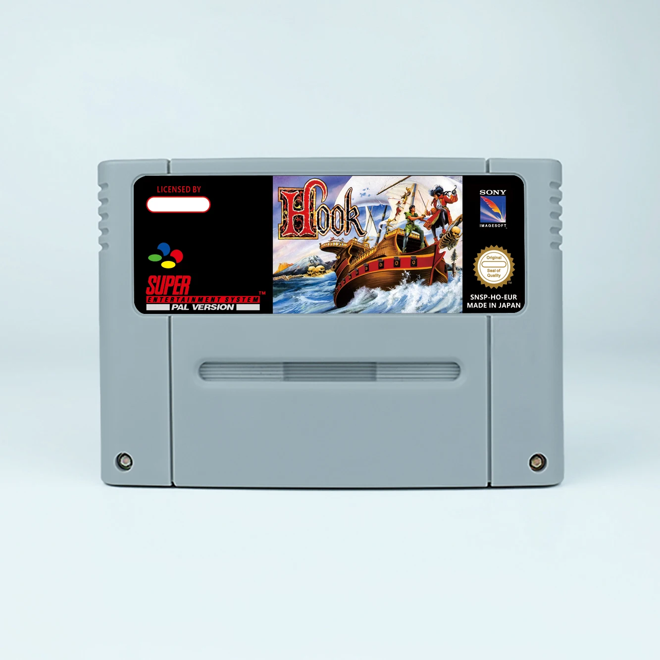 Hook Action Game for SNES 16 Bit Game Card for EUR PAL Version SNES video Game Console FOR Nintendo