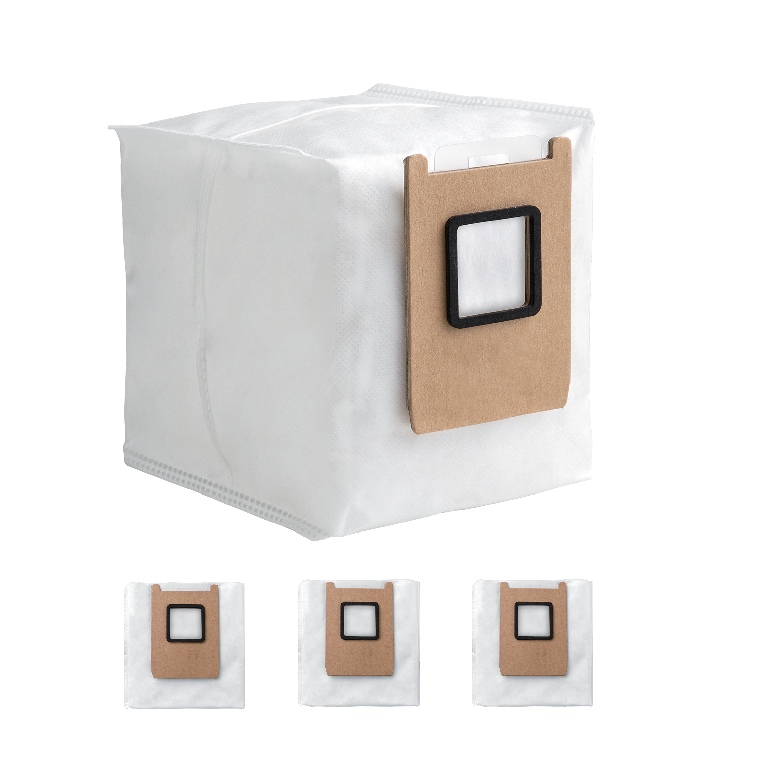 eufy Dust Bag, 3 pieces, 3L, Leak-Proof, Effective Filtration, Safe, Compatible with E25 and E28