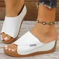Sandales pour femmes talons décontractés sandales été femme chaussures pantoufles de luxe sandales à talons chaussures à semelles compensées chaussures d'été femmes 2025