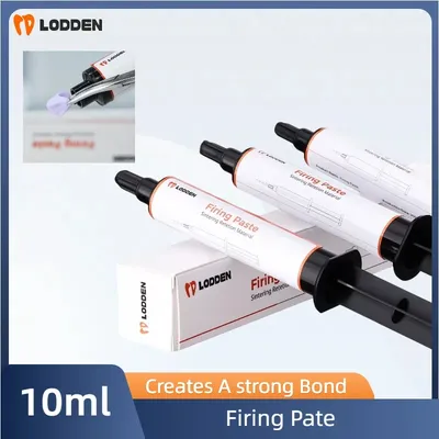 10pcs Dental Lab Firing Paste Sintering Firing Materials for Ceramics in Furnace Paste 10ml Lodden