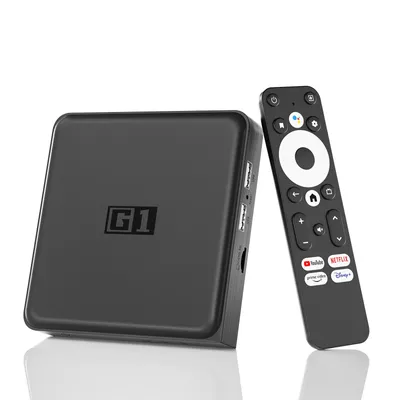 Set Top Box Google Netflix Certified Android 14 Smart TV Box Dolby Vision 4K HDR AV1 4G 32G WIFI6