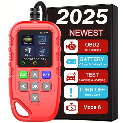 Multi-language Work for all cars OBDII Scanner YM119 OBD2 Code Reader Car Auto Diagnostic Tool