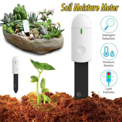 Intelligent Soil Moisture Tester Humidity Meter Farm Lawn Plants Flower Soil Monitor Hygrometer