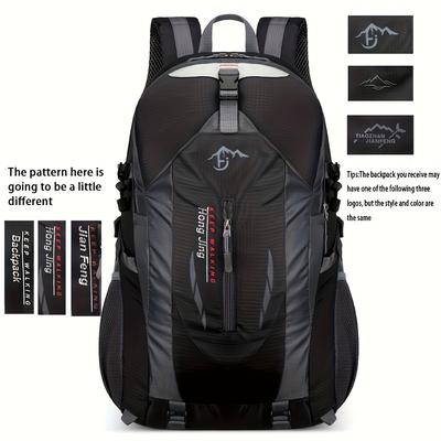 TEMU Lightweight Hiking Backpack, Outdoor Sports Backpack, Large Capacity Outdoor Mountaineering Backpack, With Adjustable Shoulder Strap, Suitable For Sports Camping And Travel Image