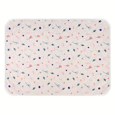 TEMU Washable & Reusable Pet Training Pads - Light-colored Grass Pattern, Quick-dry, Leak-proof, Non-slip For All Dog Sizes - Ideal For Furniture Protection & Travel, Sofa Cushion, Uses Image