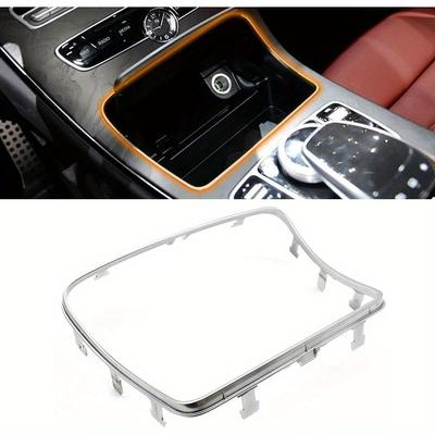 TEMU For C W205 C250 Glc W253 Glc200 300 4oz Chrome Cup Holder Frame Replacement Part 2056830900 Image