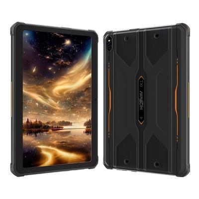 TEMU Hotwav R8 Rugged Tablet 14, 10.1 Inch Hd+ Display 10800mah Tablet, -core 4gb (8gb Expandable) +128gb Rom+1tb Outdoor Tablet, 13mp+5mp Camera 4g /gps, Phones For Sale, Orange Color Image