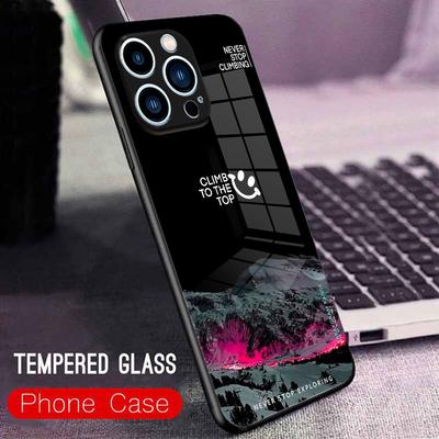 TEMU Fasion Tempered Phone For Iphone 13 Shockproof And Fundas Image