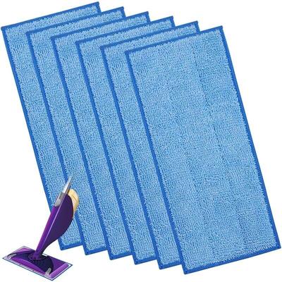 Cyslmuk - 6er-Pack für flache Swiffer WetJet-Mopptücher mit Klettverschluss. Image