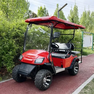 New 2 4 6 Seats 48/60/72V Lithium Battery 3500/4000/5000w Off Road Club Car Electric Golf Buggy Cart