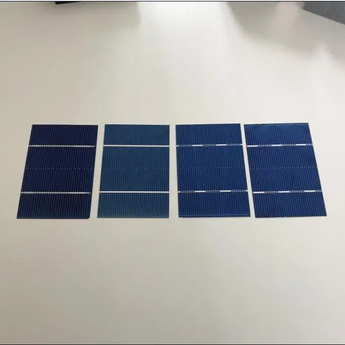 50 Stück Mini-Solarpanel 78 mm * 52 mm 0,5 V 0,7 W pro Stücke Solarzellen für DIY Polykristalline Solarpanel 12 V 24 V Image