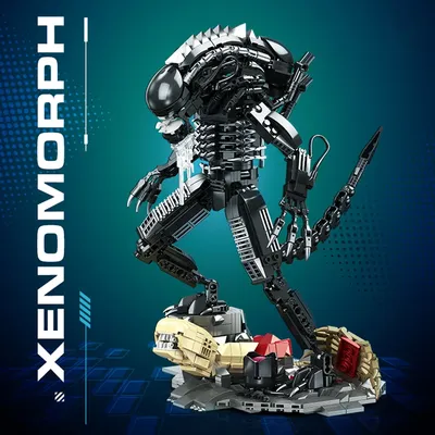 Creative Expert Battle Robot Alien Moc Baustein Xenomorph Modell Spielzeug Star Beast Geburtstag Image
