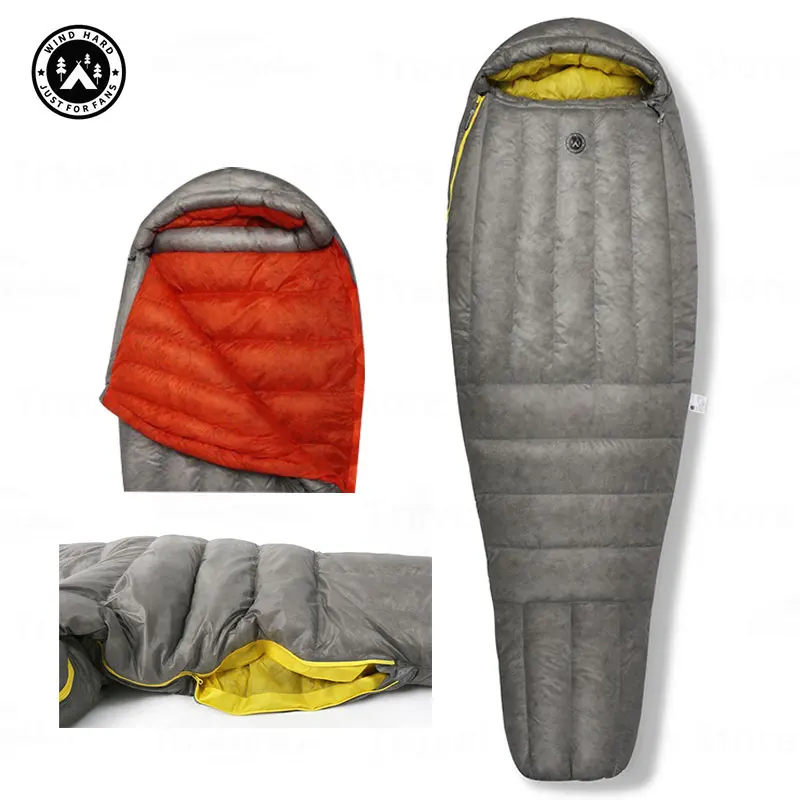 AEGISMAX Dusk Ultralight Daunenschlafsack 4 ℃ -2 ℃ 800FP wasserdichter Outdoor-Wanderschlafsack iFlex 7DNylon Mummy Down Touristenschlafsack Image