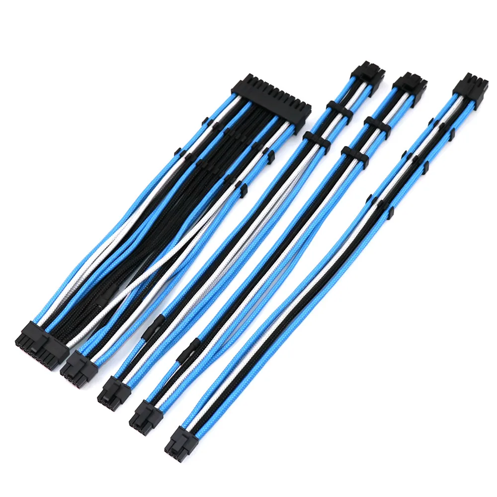 Kundenspezifisches modulares Netzteil-Kabel-Set für Corsair Typ 5 SF750 SF850 SF1000 Modul ATX3.1 Motherboard 24P CPU 8Pin PCIE 8P Adapterkabel Image